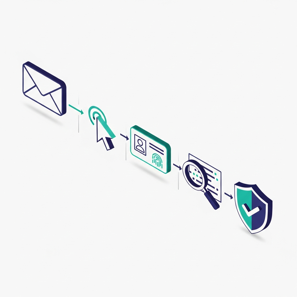 Email Click Protection Flow